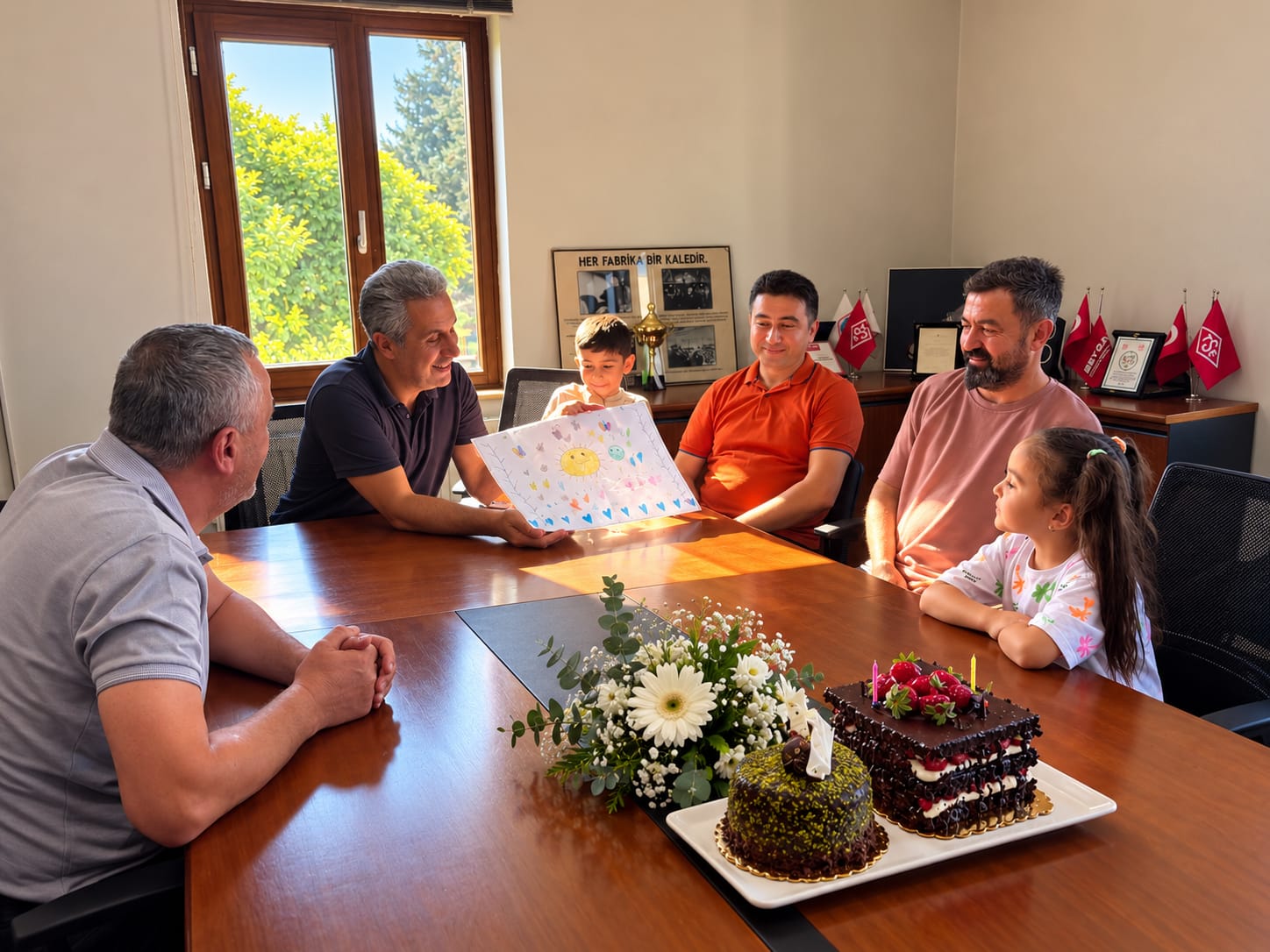 Hayalindeki Dünya resim yarışması ödül töreni